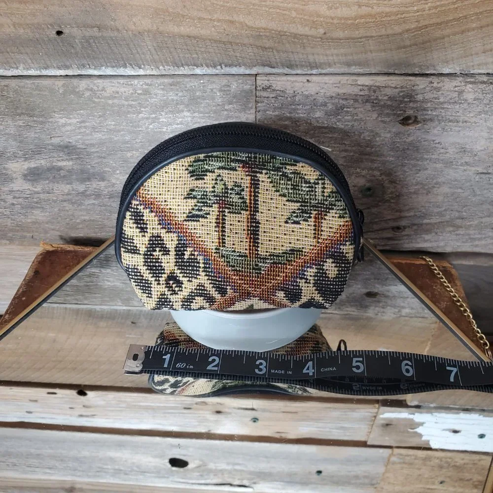 Tapestry Coin - Money Purse Southwest Design - Zippered - Lined